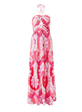 Dresses Melissa Odabash Faye Halter Long Dress Ornate Apoella