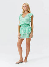 Dresses Melissa Odabash Keri Frill Short Dress Medina Apoella