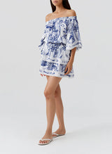 Dresses Melissa Odabash Micha Off Shoulder Short Dress Paloma Apoella