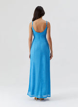 Dresses Melissa Odabash Mimosa Knit Long Dress Ocean Apoella