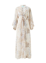 Dresses Melissa Odabash Wisdom V Neck Long Dress Lizard Apoella