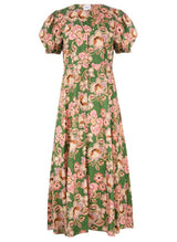 Dresses Misa Los Angeles Betty Balloon Sleeve Long Dress Kelly Blossoms Apoella