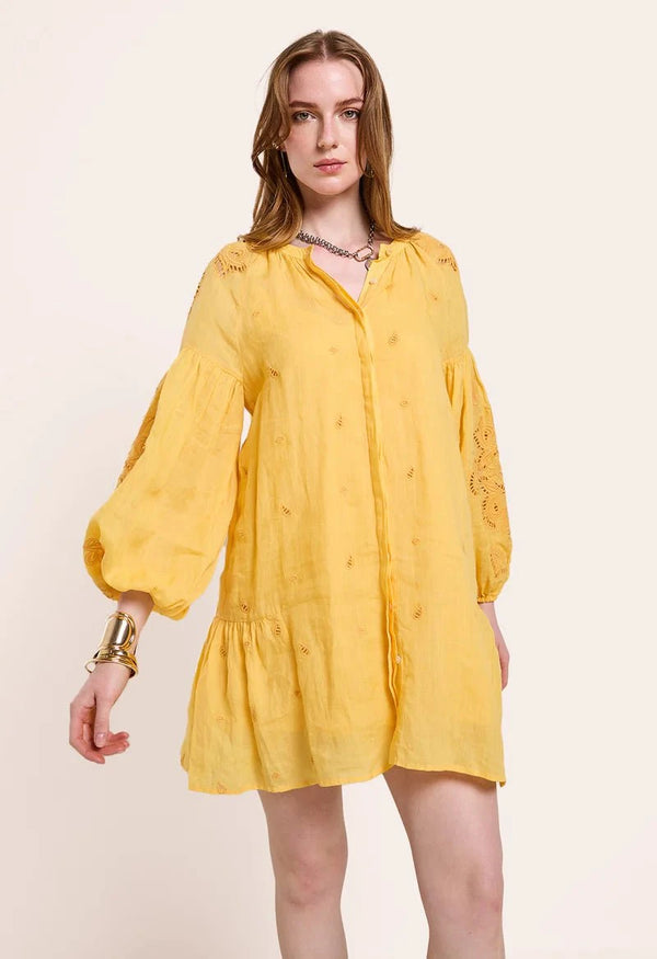 Dresses Scarlett Poppies Lira Short Dress Warm Sun Apoella