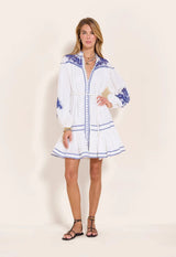 Dresses Scarlett Poppies Zillenia Short Dress Simply White Apoella