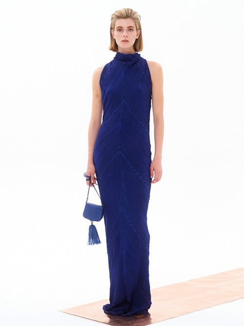 Dresses Zeus n Dione Kore Maxi Dress Yves Klein Blue 40 / Blue Apoella