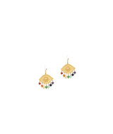 Earrings Antonia Karra Chakra Eye Paisley Earrings Sps Gold Pl O/S Apoella