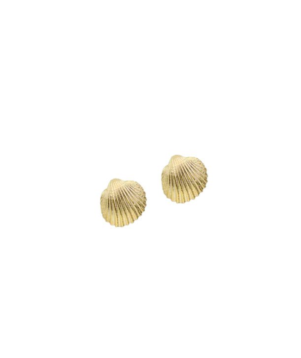 Earrings Antonia Karra Sea Shell Earrings Gold Pl O/S Apoella