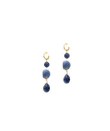 Earrings Antonia Karra Triple Drop Earrings Solidate Gold Pl O/S Apoella