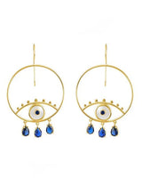 Earrings Marianna Lemos Boho Eyes Blue Earrings O/S Apoella