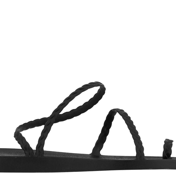 Eleftheria Jelly Sandals Black APOELLA