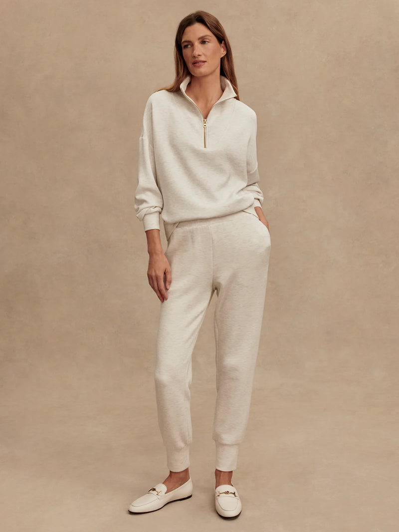 The Slim Pant 25 Ivory Marl