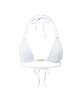 Girona Triangle Bikini Top White