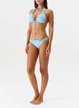 Grenada Halterneck Bikini Top Mirage Blue