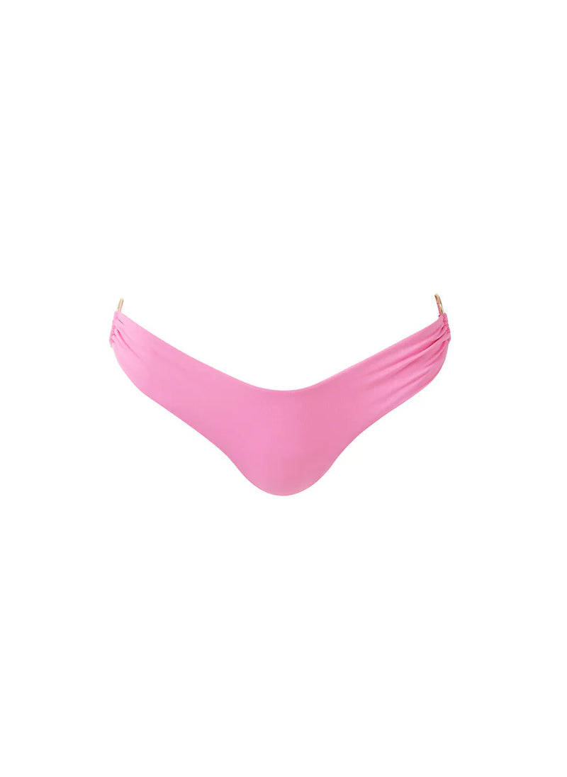 Hamburg Ring Detail Bikini Bottom Pink