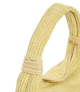 Handbags Apoella Hydra Straw Mini Hobo Bag Yellow O/S / Yellow Apoella