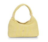 Handbags Apoella Hydra Straw Mini Hobo Bag Yellow O/S / Yellow Apoella