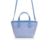 Handbags Apoella Icaria Straw Mini Tote Sky O/S / Sky Apoella