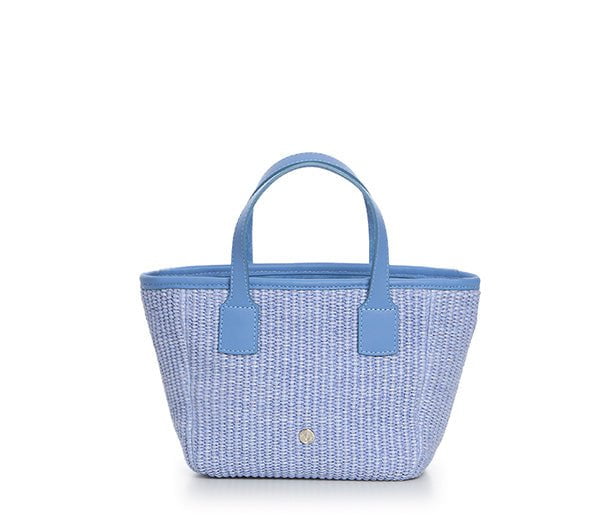 Handbags Apoella Icaria Straw Mini Tote Sky O/S / Sky Apoella