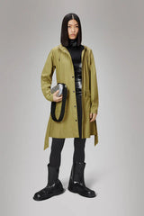 Jacket Rains Curve W Long Jacket W3 Khaki Apoella