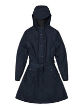 Jacket Rains Curve W Long Jacket W3 Navy Apoella