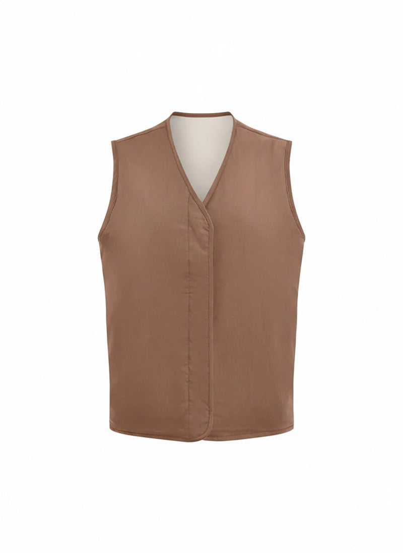 Jacket Varley Lori Reversible Jacket Gilet Birch / Ash Taupe Apoella