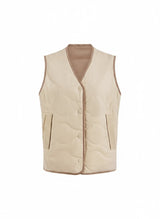 Jacket Varley Lori Reversible Jacket Gilet Birch / Ash Taupe Apoella