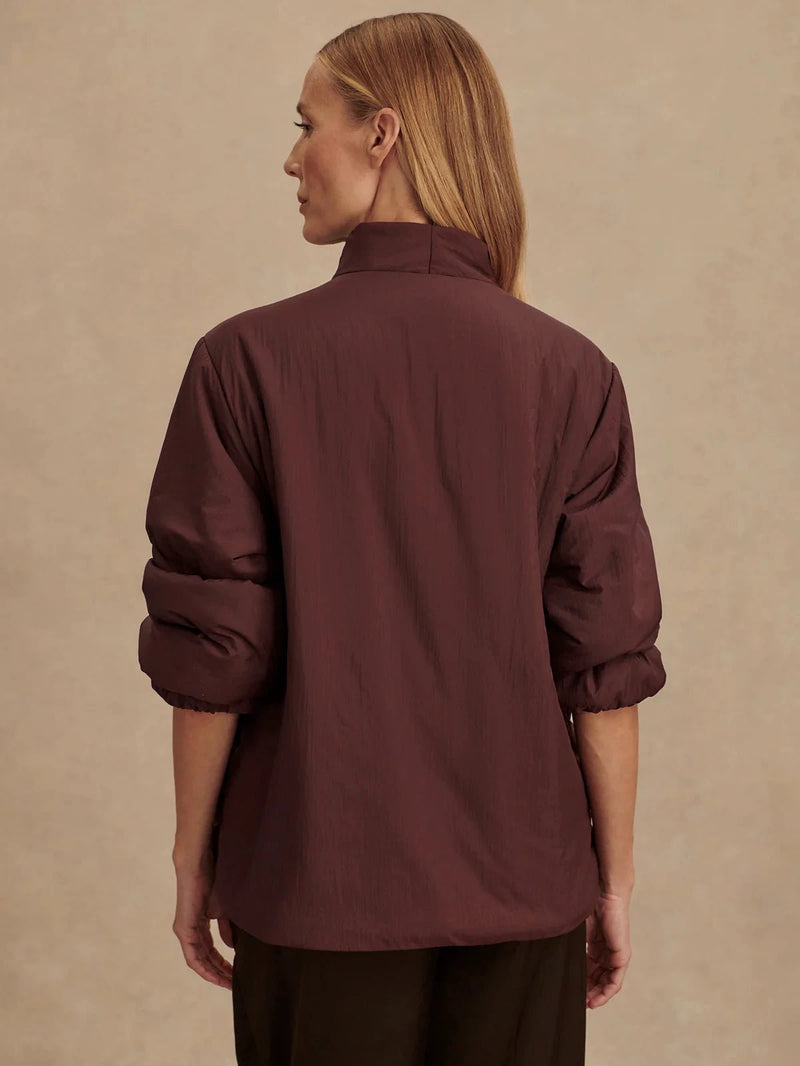 Jacket Varley Tilley Light Padded Jacket Decadent Chocolate Apoella