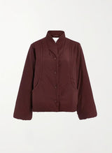 Jacket Varley Tilley Light Padded Jacket Decadent Chocolate Apoella