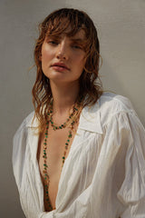 Jewelry Katerina Makriyianni Green Twisted Necklace O/S Apoella