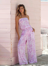 Jumpsuit Melissa Odabash Naomi Bandeau Jumpsuit Exotica Apoella