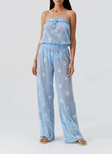 Jumpsuit Melissa Odabash Viv Lace Bandeau Jumpsuit Oasis Apoella