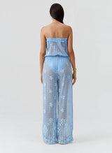 Jumpsuit Melissa Odabash Viv Lace Bandeau Jumpsuit Oasis Apoella