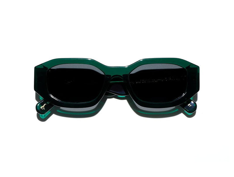 - Khartoum Grey Lenses Emerald Green O/S Apoella