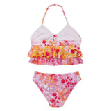 Kids Set Marie Raxevsky Ruffled Top Bikini Botanical Mix Apoella