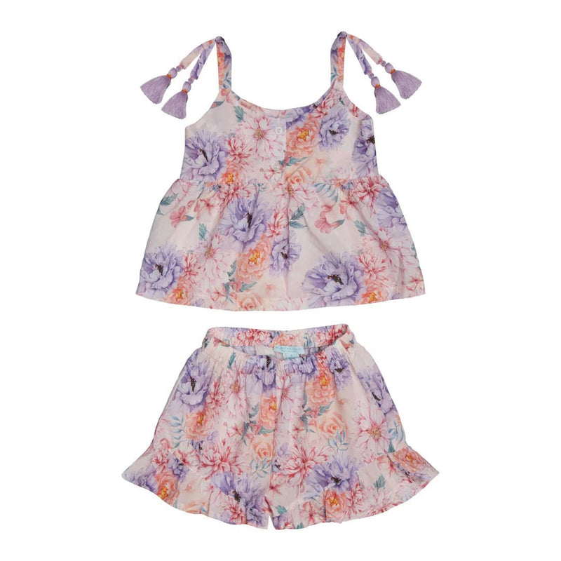 Kids Set Marie Raxevsky Set Top/Shorts Romantic Apoella
