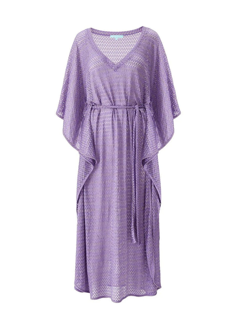 Kimono Melissa Odabash June Knit Caftan Viola O/S / Viola Apoella