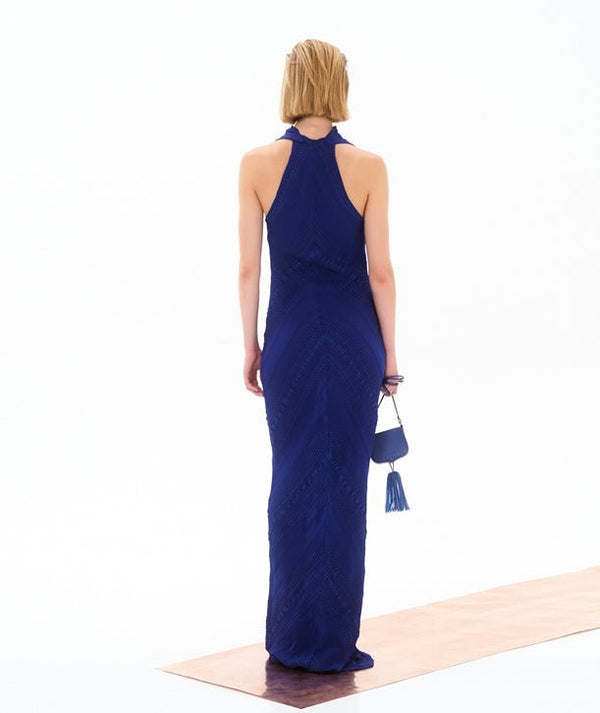 - Kore Maxi Dress Yves Klein Blue 40 / Color Apoella