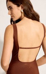 Lenny Niemeyer Detail Classic One Piece Cappucino Apoella