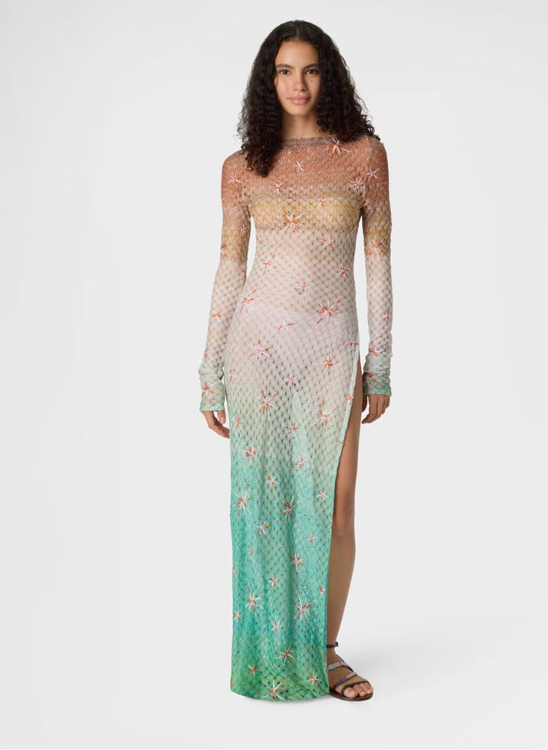 blush pink lace long dress CRAVE YOU LACE MAXI DRESS – AKIRA main image 1