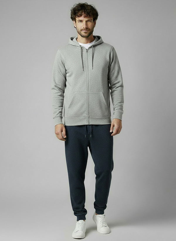 Loungewear Asoma Cetus Zipper Hoodie Heather Grey Apoella