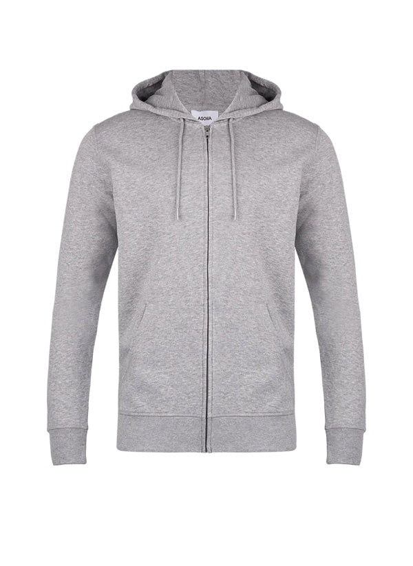 Loungewear Asoma Cetus Zipper Hoodie Heather Grey Apoella