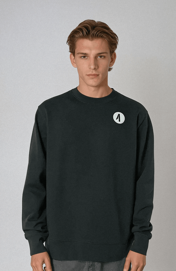 Loungewear Asoma Corvus Alpha Sweater Black Apoella
