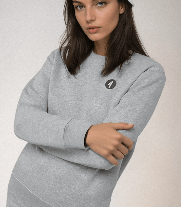 Loungewear Asoma Corvus Alpha Sweater Heather Grey Apoella