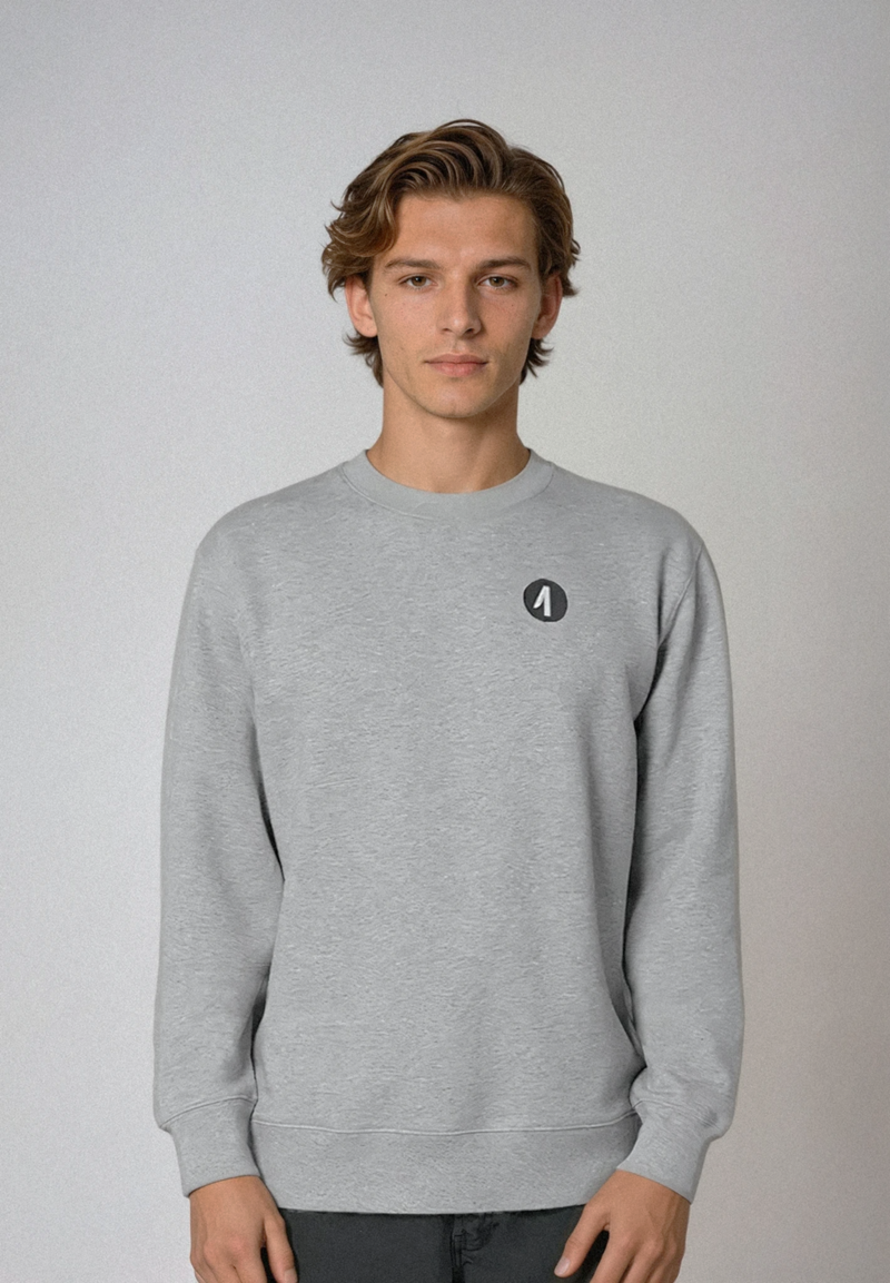 Corvus Alpha Sweater Heather Grey