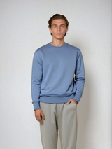 Corvus Sweater Dyed Swimmer Blue