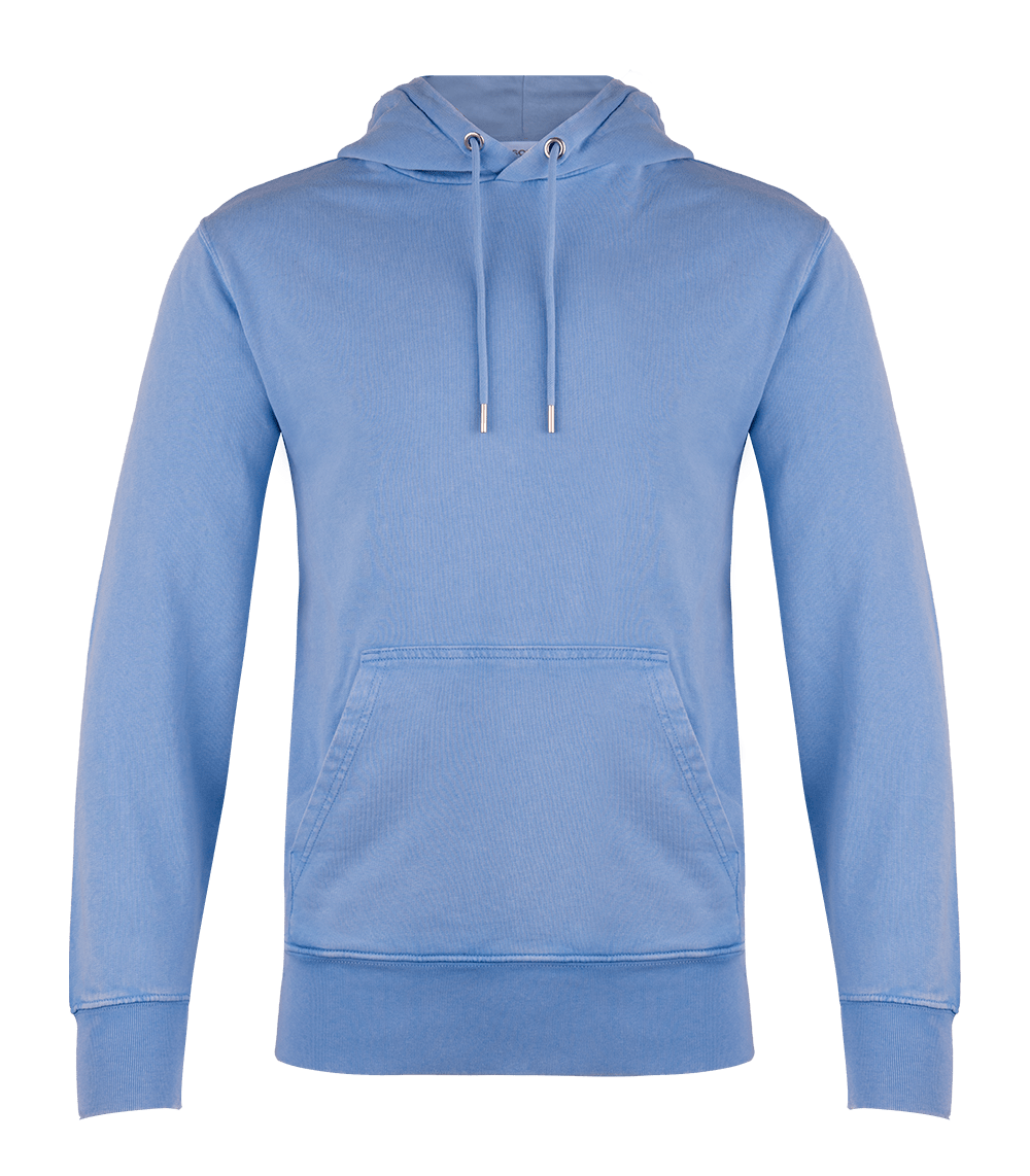 Mensa Hoodie Dyed Swimmer Blue - Asoma | Apoella – APOELLA