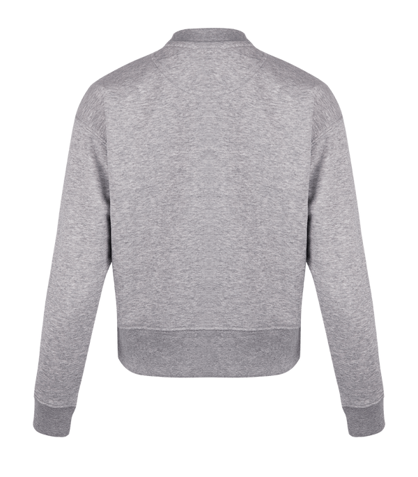 Loungewear Asoma Orion Crop Sweater Heather Grey Apoella