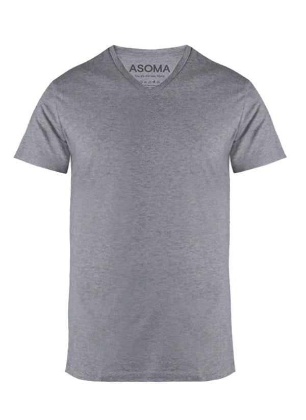 Loungewear Asoma V T-shirt Light Grey Apoella