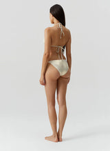 Melissa Odabash Costa Triangle Bikini Top Gold Apoella