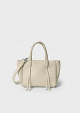 Mini Totes Callista Crafts APOELLA x Callista Crafts Navarino Micro Tote – Limited Edition Beige Leather Tote Bag O/S Apoella
